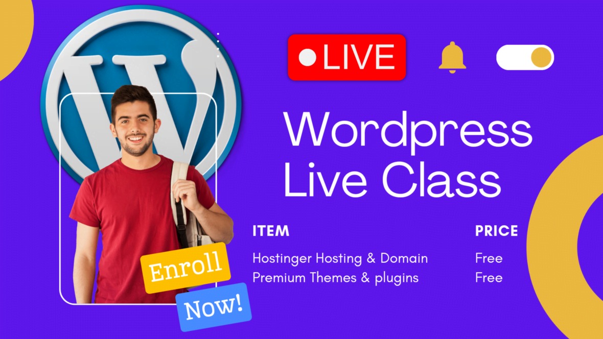 Freelancing with WordPress, E-Commerce – Live Course